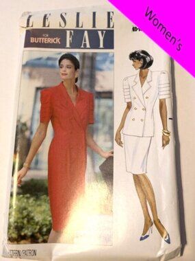 Butterick 4700 Sewing Pattern EASY Top, Skirt, Dress Leslie Fay UNCUT